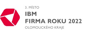 3.místo IBM firma roku 2022 Olomouckého kraje